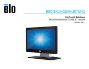 elo Touch Solutions ET1502LM Bedienungsanleitung
