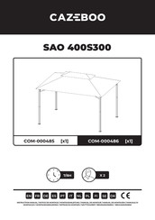 CAZEBOO COM-000485 Montageanleitung