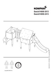 KOMPAN Basic614000-3013 Bedienungsanleitung