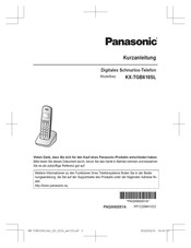 Panasonic KX-TGB610SL Kurzanleitung
