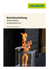 Haussler Ambientelicht XL Originalbetriebsanleitung