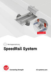 K2 Systems speedrail System Montageanleitung