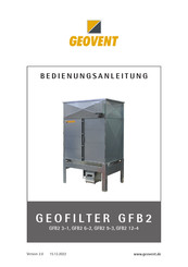 Geovent GEOFILTER GFB2 6-2 Bedienungsanleitung