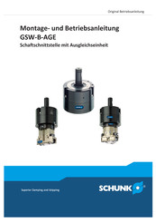 SCHUNK GSW-B-AGE Montage- Und Betriebsanleitung