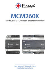 Pixsys MCM260X Installationsanleitung
