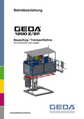GEDA 1200 Z/ZP Betriebsanleitung
