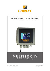 Geovent MULTIBOX IV Bedienungsanleitung