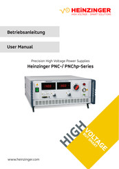 heinzinger PNChp-Serie Betriebsanleitung