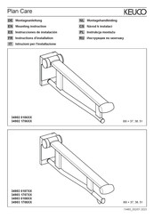 KEUCO Plan Care 34902 0106-Serie Montageanleitung