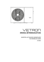 VETRON R32 Originalbetriebsanleitung