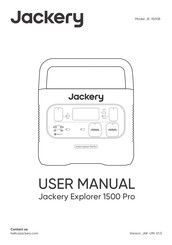 Jackery Explorer 1500 Pro Bedienungsanleitung