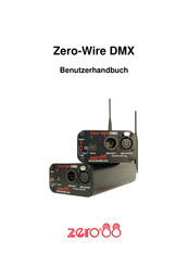 Zero 88 Zero-Wire DMX Benutzerhandbuch