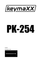 keymaXX PK-254 Bedienungsanleitung