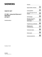 Siemens CP 343-1 Gerätehandbuch
