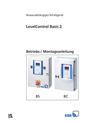 KSB LevelControl Basic 2 Type BS Betriebs- Und Montageanleitung