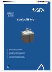 SFA Saniswift Pro Bedienungs- Und Installationsanleitung