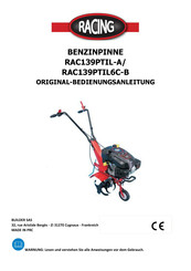 Racing RAC139PTIL-A Bedienungsanleitung