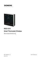 Siemens RDS110.R Benutzeranleitung