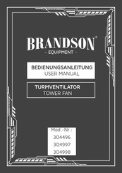 Brandson Equipment 304496 Bedienungsanleitung