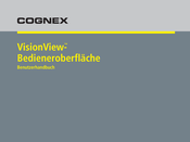 Cognex VisionView Benutzerhandbuch