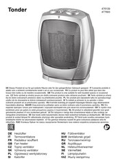 Euromate Tonder 476109 Originalbetriebsanleitung
