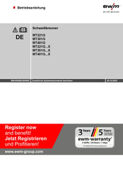 EWM MT301G Betriebsanleitung