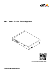 Axis Communications S2108 Installationsanleitung