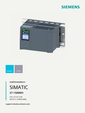 Siemens 6ES7517-3HP00-0AB0 Gerätehandbuch