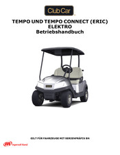 Club Car TEMPO Betriebshandbuch