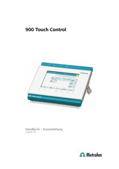 Metrohm 900 Touch Control Handbuch