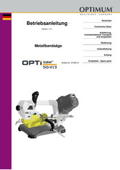 Optimum 3194013 Betriebsanleitung