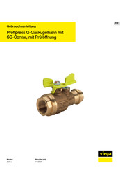 Viega Profipress G 2671.3 Gebrauchsanleitung