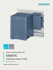 Siemens SIMATIC S7-4100 Kompaktbetriebsanleitung