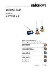 sebaKMT Correlux C-3 Bedienhandbuch