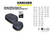 Kärcher Charger Battery Power 4 V Bedienungsanleitung
