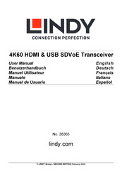 Lindy 38365 Benutzerhandbuch