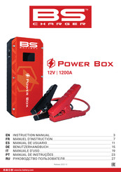 BS Charger POWER BOX PB-02 Benutzerhandbuch