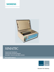 Siemens SIMATIC 6DL2804-1 Serie Montagehandbuch