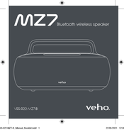 Veho VSS-022-MZ7-B Bedienungsanleitung