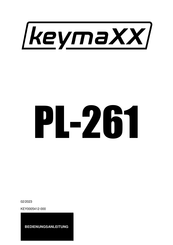 keymaXX PL-261 Bedienungsanleitung