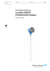 Endress+Hauser Levelflex FMP50 FOUNDATION Fieldbus Betriebsanleitung