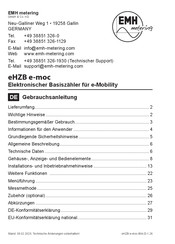 EMH metering eHZB e-moc Gebrauchsanleitung