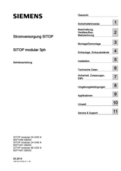 Siemens 6EP1436-3BA00 Betriebsanleitung
