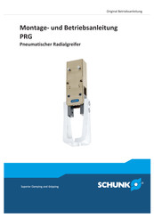 Schunk PRG 26 Montage- Und Betriebsanleitung