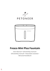 Petoneer Fresco Mini Plus Fountain Benutzerhandbuch