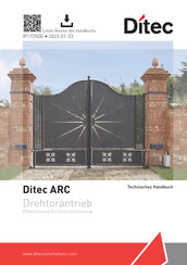 DITEC ARC Technisches Handbuch