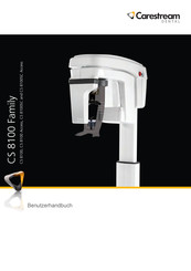 Carestream Dental CS 8100-Serie Benutzerhandbuch