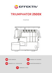 EFFEKTIV TRIUMPHATOR 2500X Benutzerhandbuch