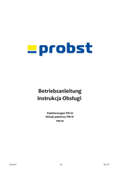 probst PW-III Betriebsanleitung