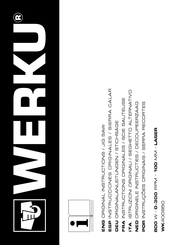 WERKU WK400950 Original Anleitungen